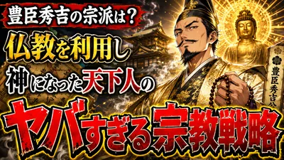 豊臣秀吉の宗派は？仏教を利用し神になった天下人のヤバすぎる宗教戦略