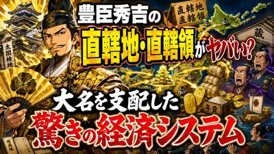 豊臣秀吉の直轄地・直轄領がヤバい？大名を支配した驚きの経済システム
