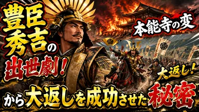 豊臣秀吉の出世劇！本能寺の変から大返しを成功させた秘密