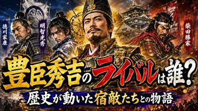 豊臣秀吉のライバルは誰？歴史が動いた宿敵たちとの物語