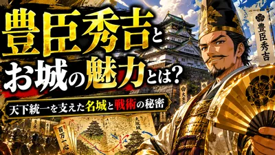 豊臣秀吉とお城の魅力とは？天下統一を支えた名城と戦術の秘密
