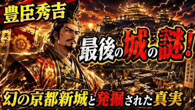 豊臣秀吉 最後の城の謎！幻の京都新城と発掘された真実