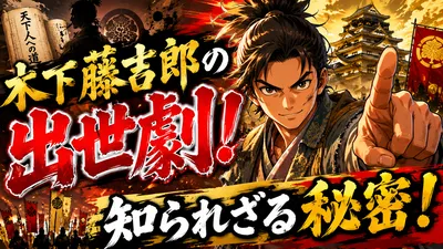 豊臣秀吉がまだ木下藤吉郎だった頃の出世劇と知られざる秘密！