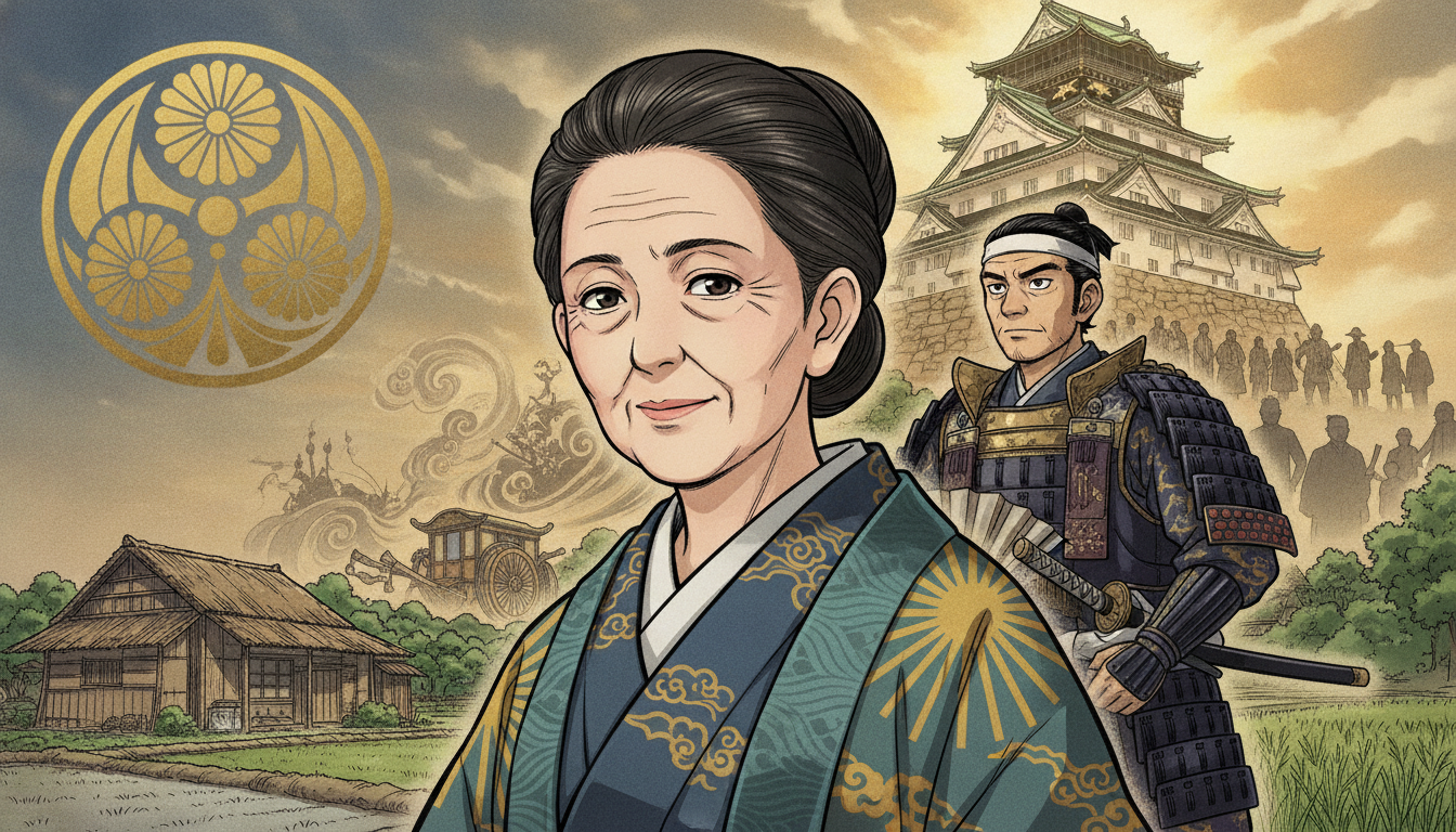 天下人を育てた豊臣秀吉の母親とは?大政所の波乱万丈な生涯